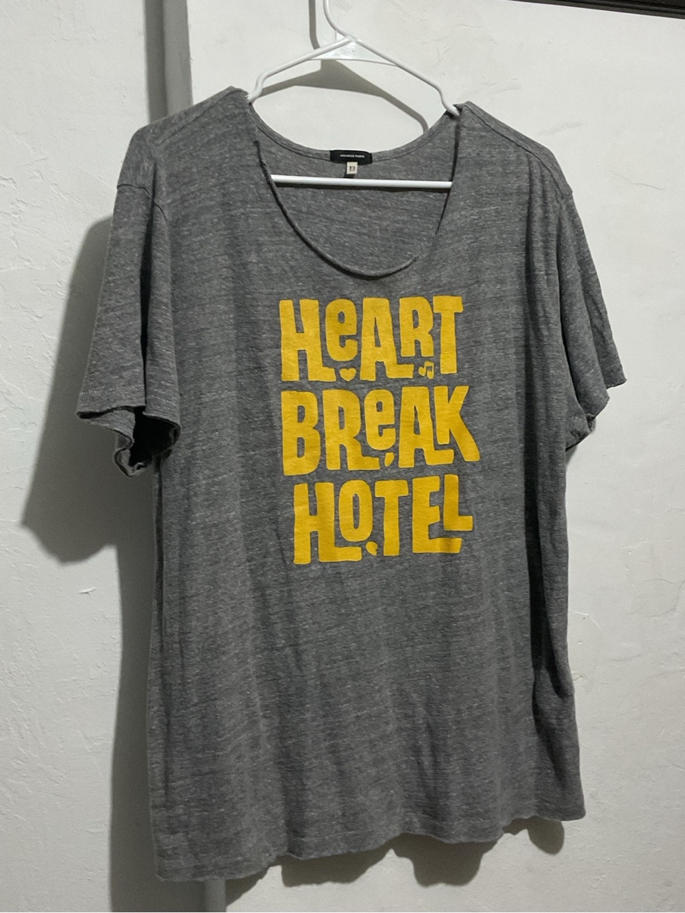 R13 Heather Gray Crewneck Tee vintage distressed. :OW5: